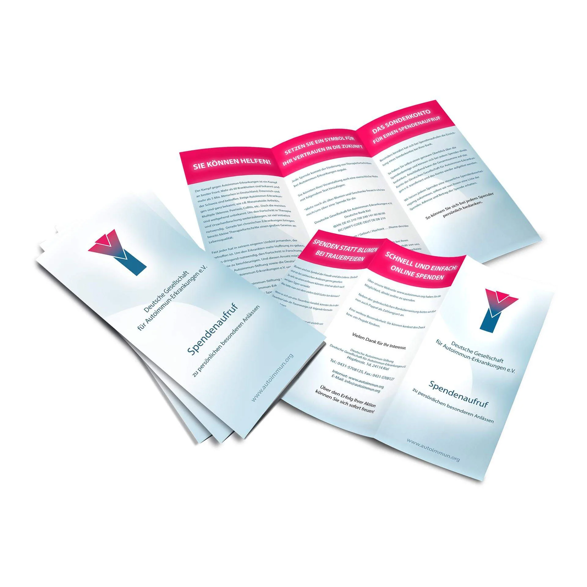 Flyer Deutsche Autoimmun Stiftung